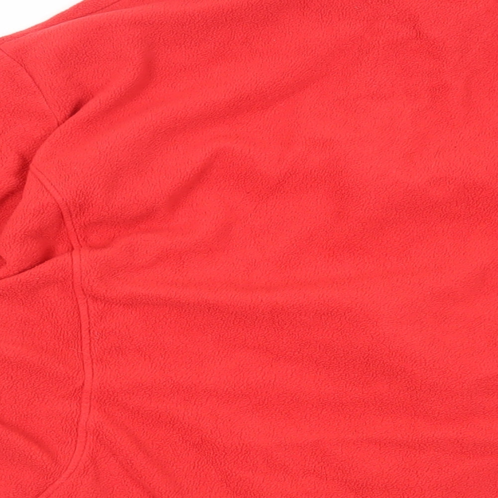 Marks & Spencer Womens Red Jacket Size 22 Zip - Zipped Pockets