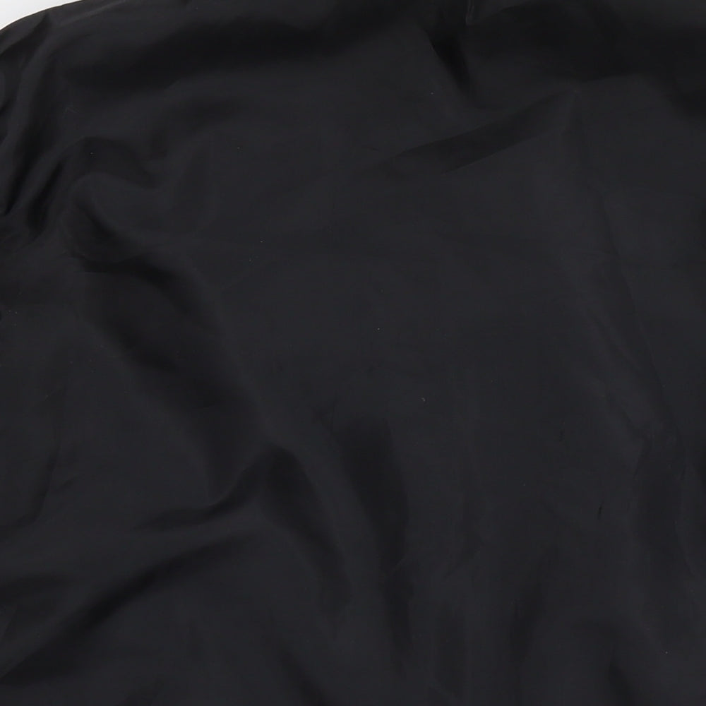Crane Sports Mens Black Jacket Size M Zip - Reversible