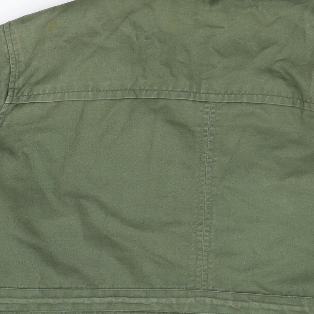 So Fabulous Womens Green Jacket Coat Size 16 Zip