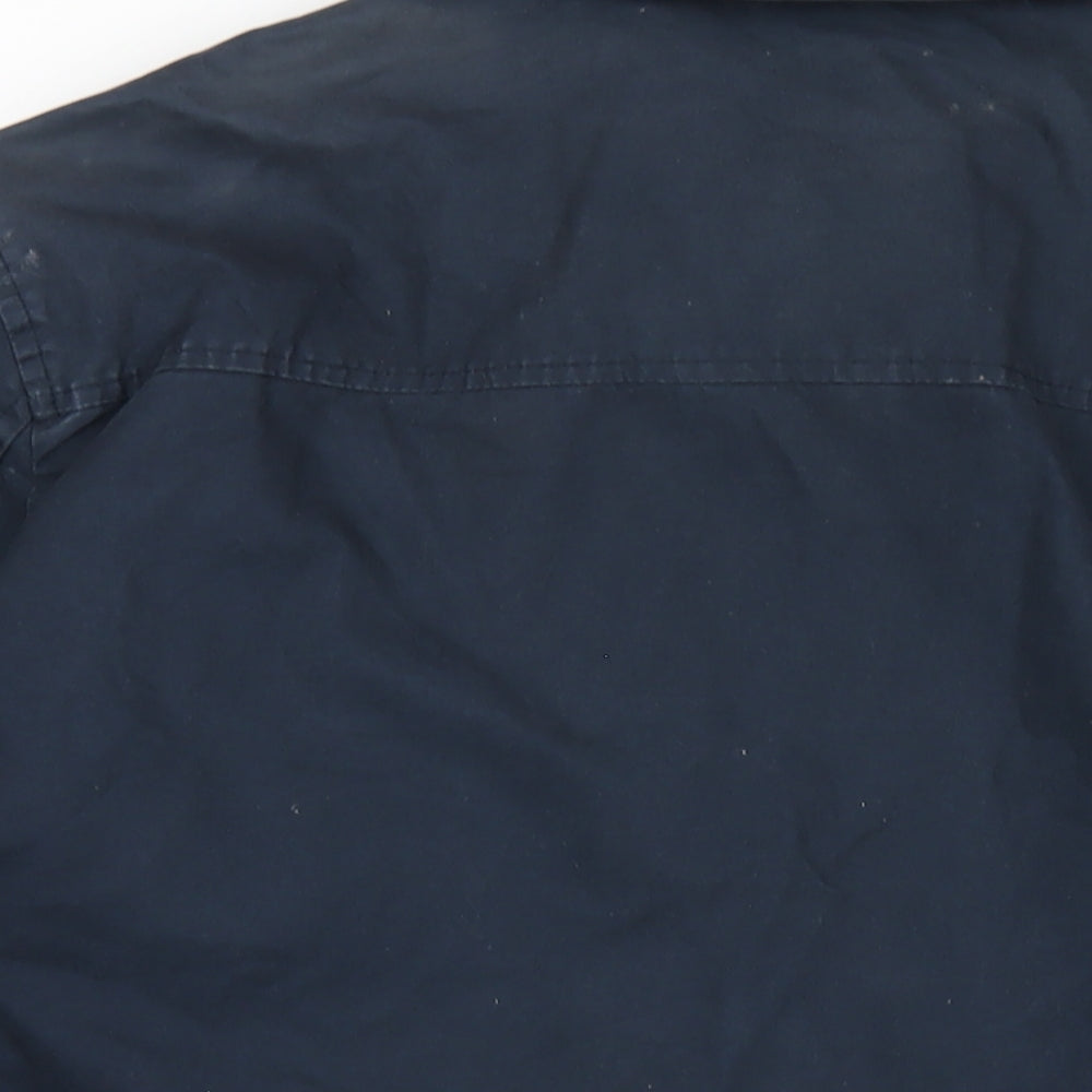 Marks & Spencer Mens Blue Jacket Size L Zip