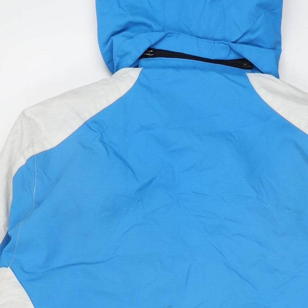 Parallel Womens Blue Jacket Size 12 Zip