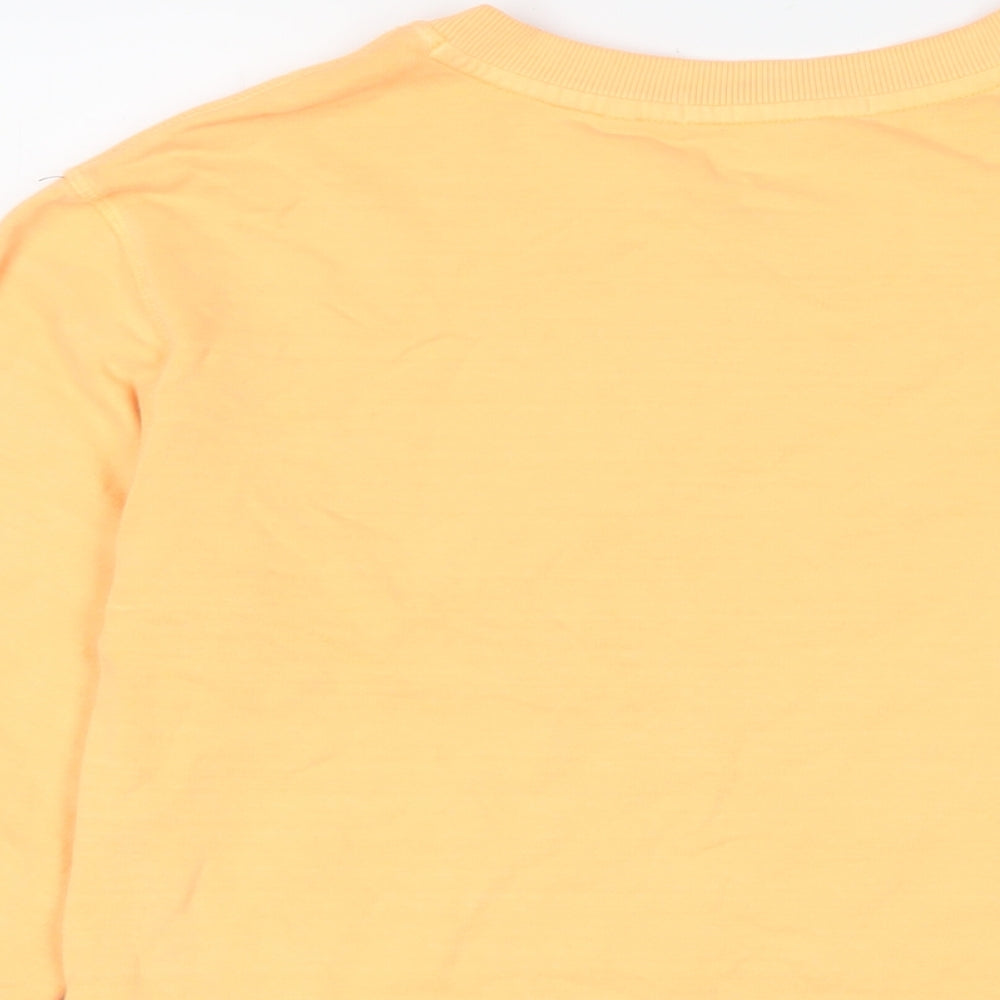 N.82 Womens Orange Cotton Pullover Sweatshirt Size XS Pullover