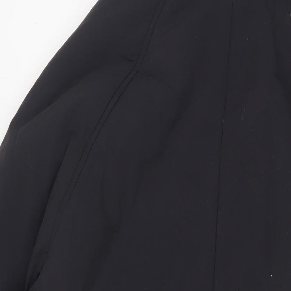 Marks & Spencer Mens Grey Quilted Coat Size L Zip