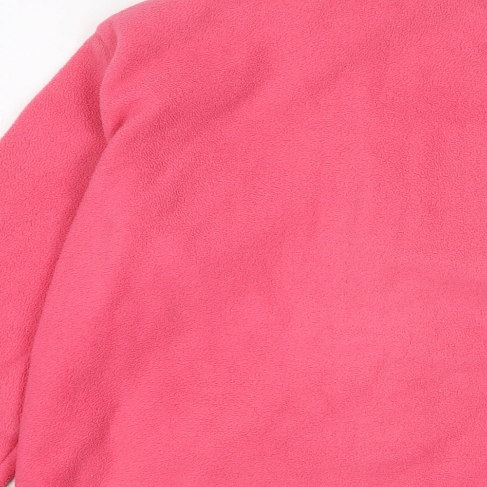 Marks & Spencer Womens Pink Jacket Size 10 Zip