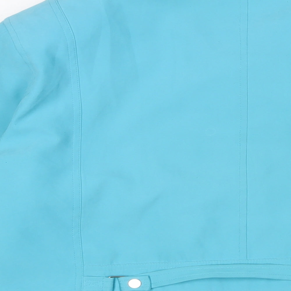 klassik Womens Blue Jacket Size 22 Zip