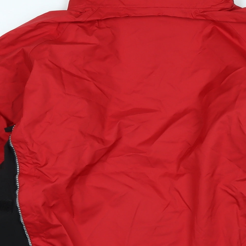 james harvest Womens Red Anorak Jacket Size S Zip