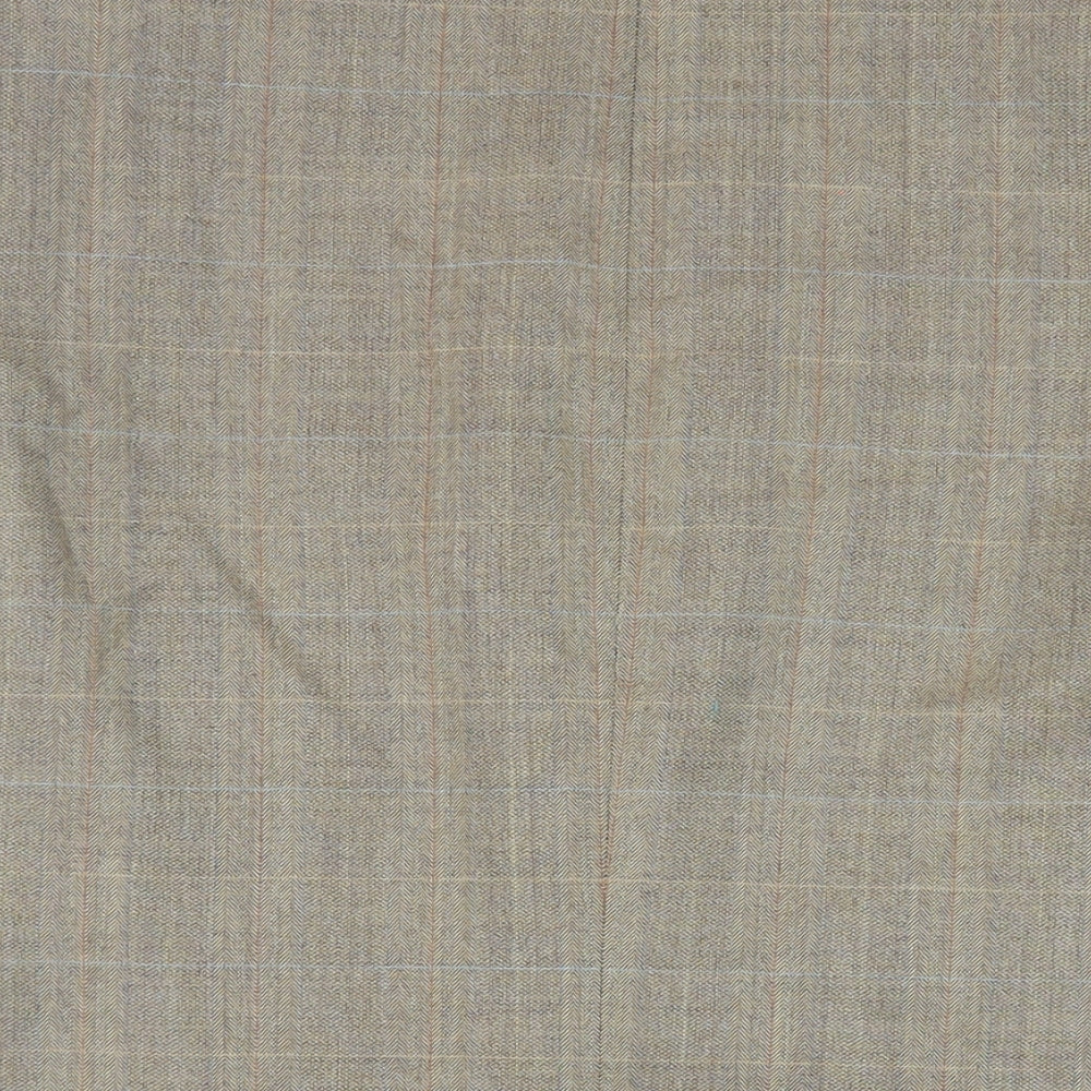 Marks & Spencer Mens Beige Wool Jacket Blazer Size 42 Regular