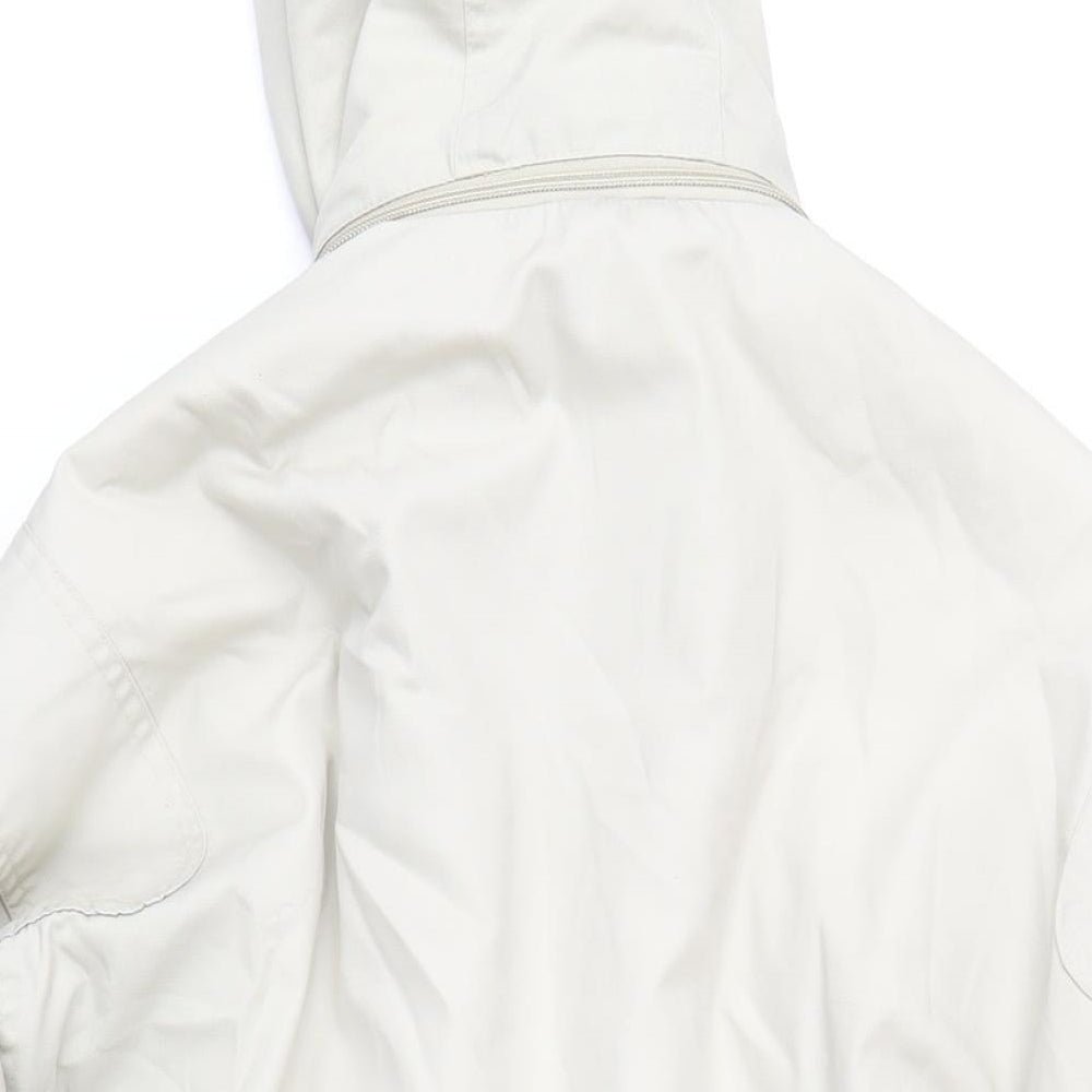 Campri Womens Beige Jacket Coat Size M Zip