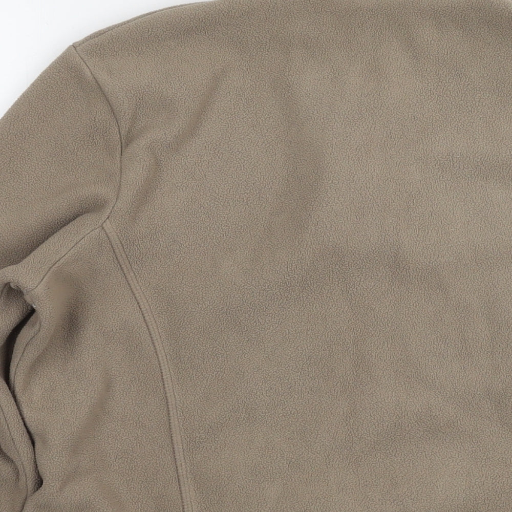 Marks & Spencer Womens Beige Polyester Pullover Sweatshirt Size 14 Pullover