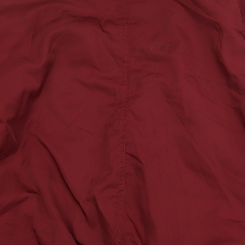 H&M Womens Red Jacket Size 8 Zip