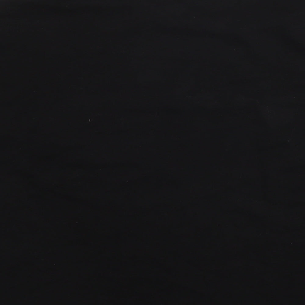 River Island Mens Black Cotton Pullover Sweatshirt Size S
