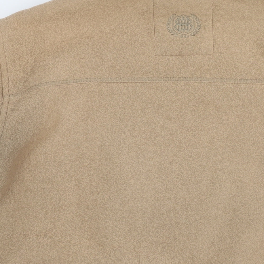 Marks & Spencer Mens Beige Jacket Size L Zip