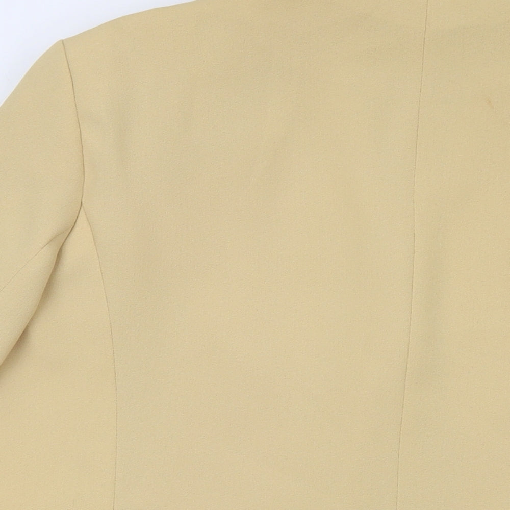 Bonmarché Womens Yellow Jacket Size 20 Button