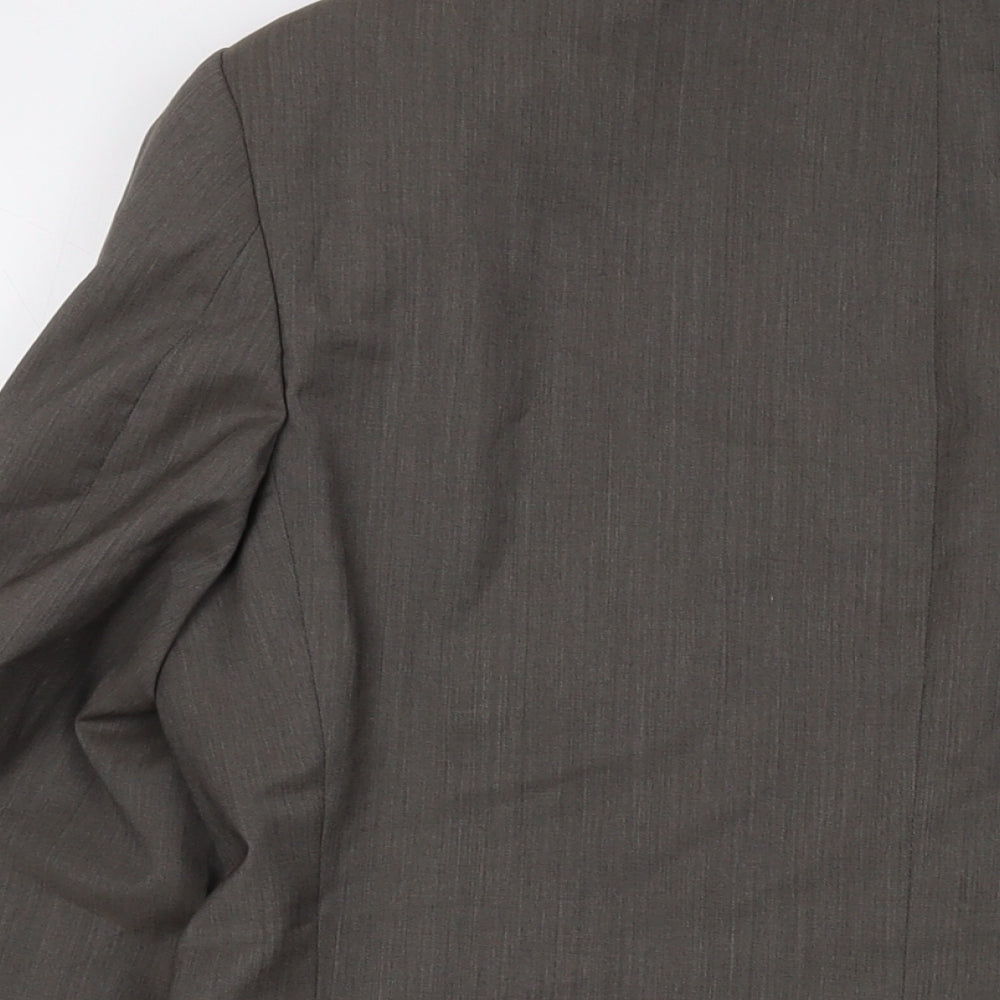 Marks & Spencer Mens Brown Wool Jacket Suit Jacket Size 38 Regular