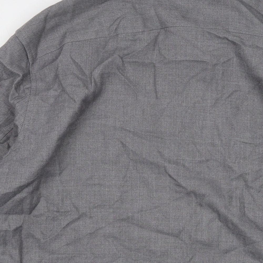 H&M Mens Grey Jacket Size L Zip