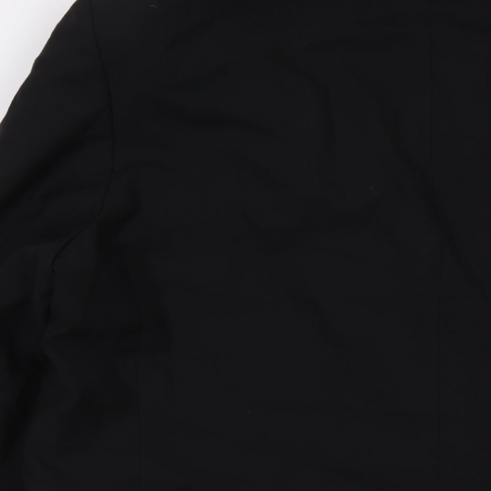 Marks & Spencer Mens Black Wool Jacket Suit Jacket Size 44 Regular
