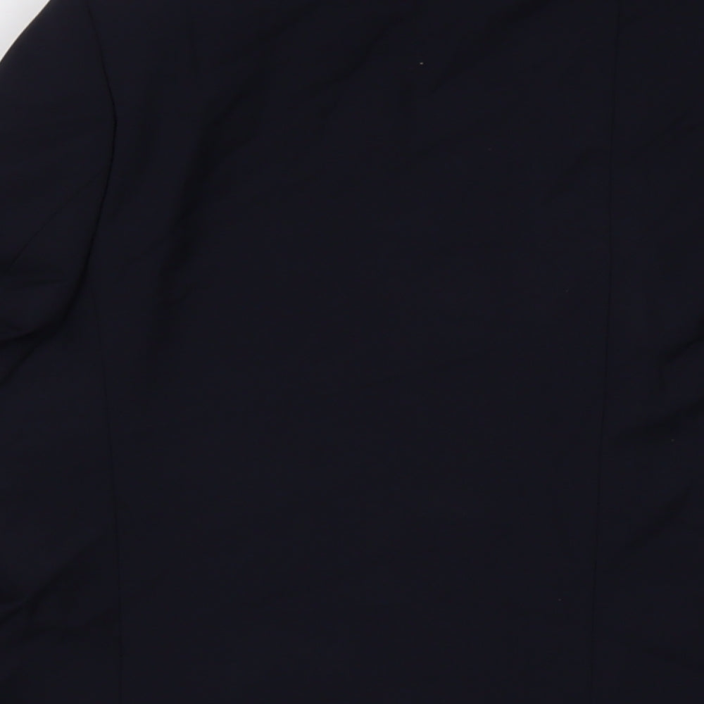 Marks & Spencer Mens Blue Wool Jacket Suit Jacket Size 46 Regular