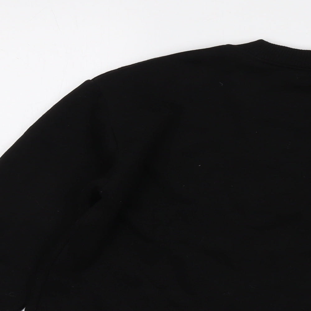 Austin Texas Womens Black Polyester Pullover Sweatshirt Size 4 Pullover
