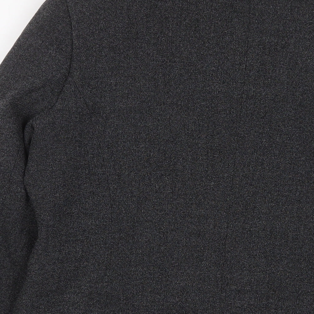 NEXT Womens Grey Jacket Blazer Size 12 Button