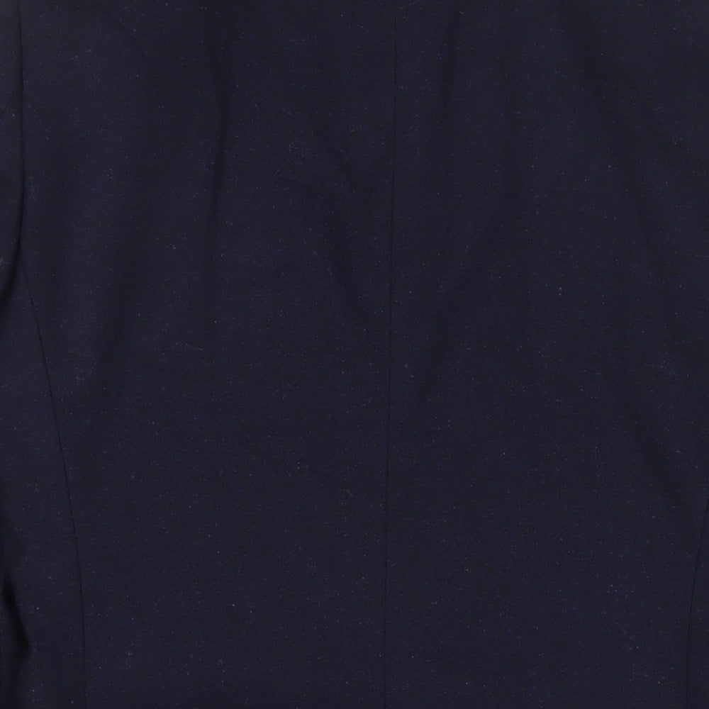 NEXT Mens Blue Wool Jacket Suit Jacket Size 34 Regular