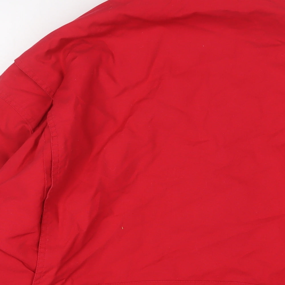 Talcon Womens Red Jacket Size 16 Zip