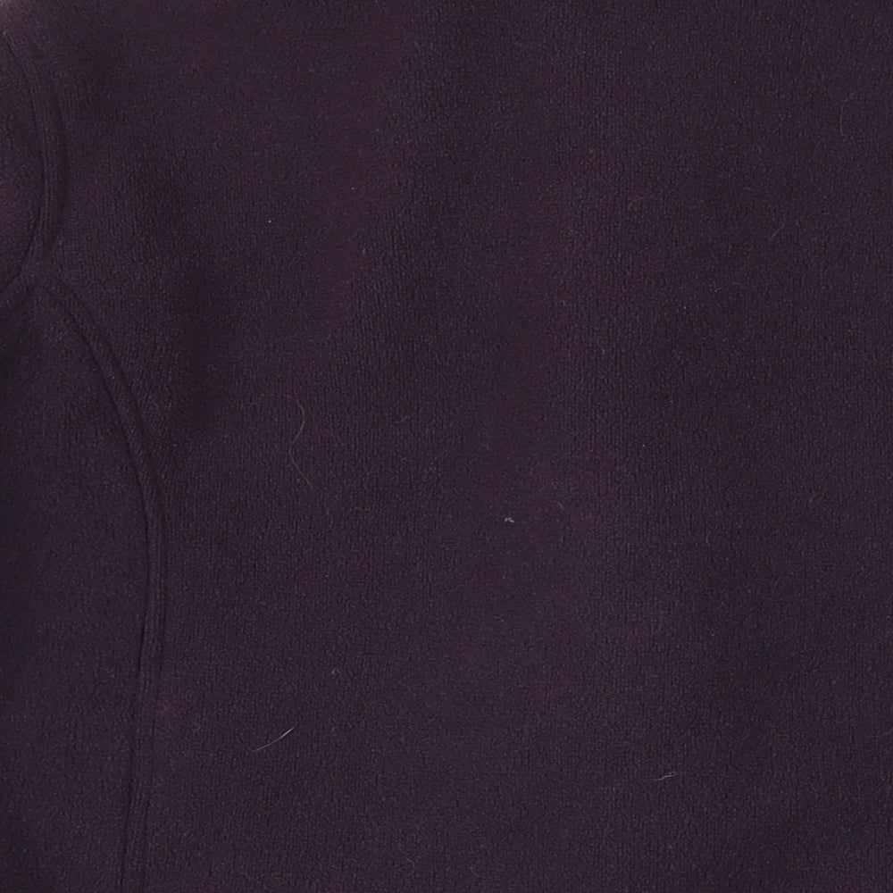 Marks & Spencer Womens Purple Jacket Size 16 Zip