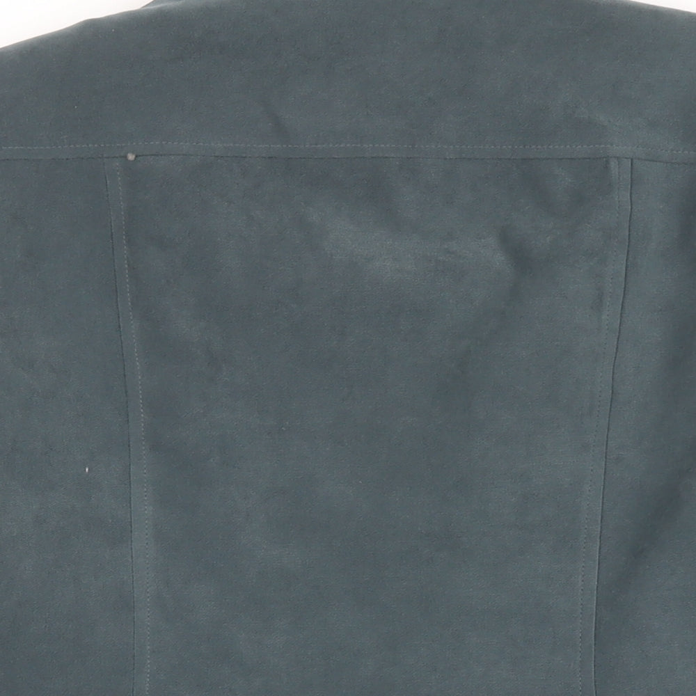 C.M.D Womens Green Jacket Size 10 Toggle