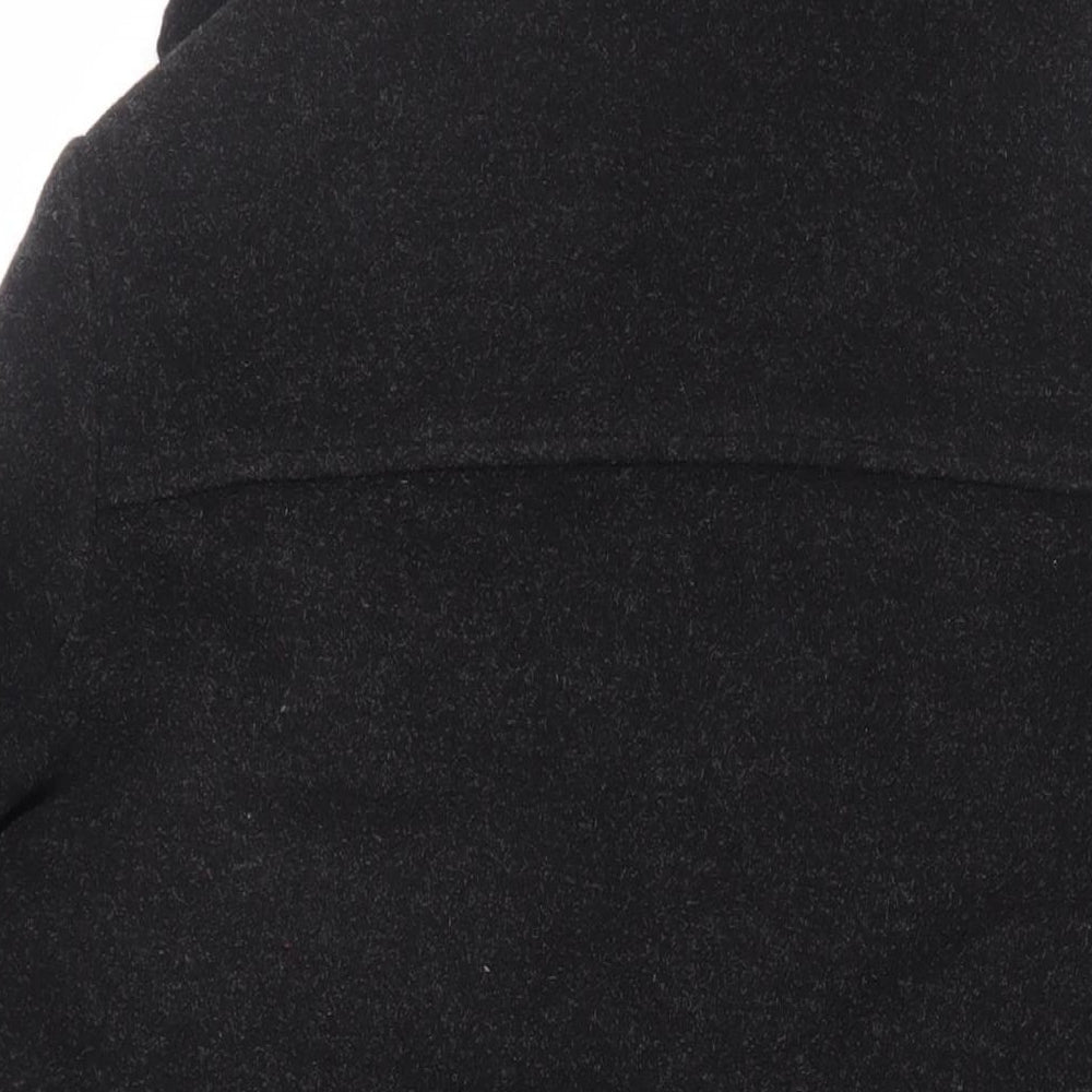 FOUR SEASONS Womens Grey Pea Coat Coat Size XL Toggle