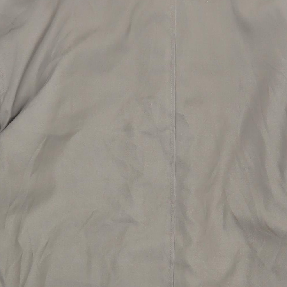 Douglas Mens Brown Pea Coat Coat Size 46 Button