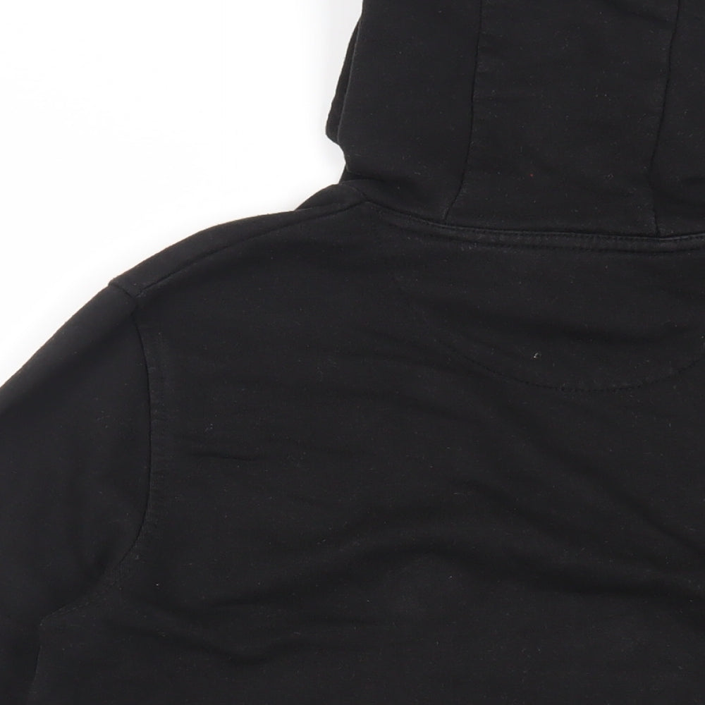 Burton Mens Black Cotton Pullover Hoodie Size M - Pockets