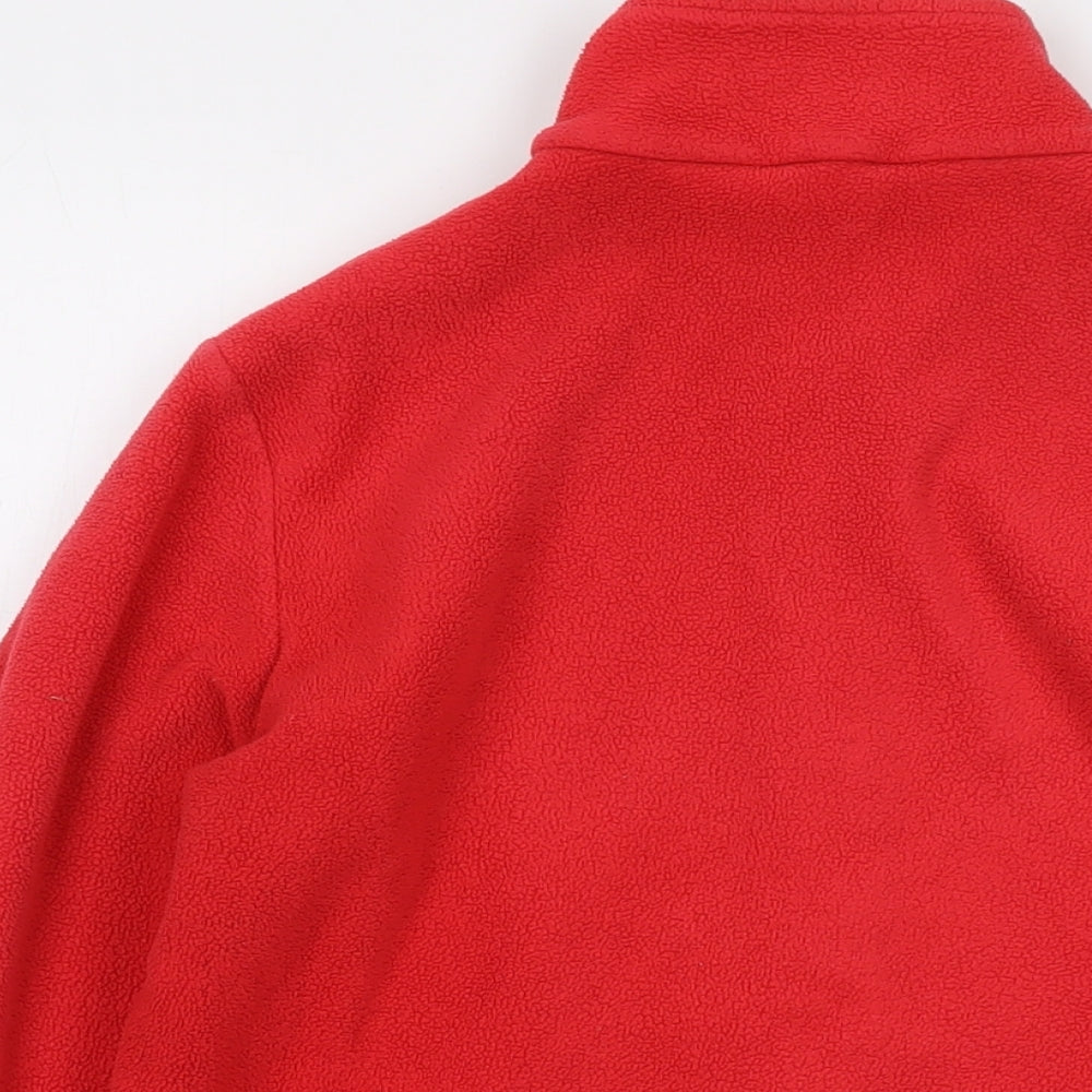 Marks & Spencer Womens Red Jacket Size 12 Zip