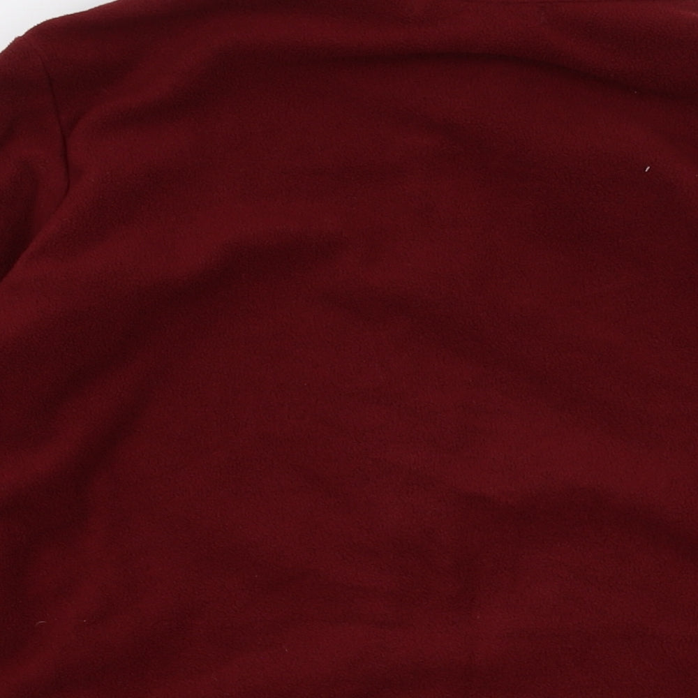 Marks & Spencer Womens Red Jacket Size 16 Zip