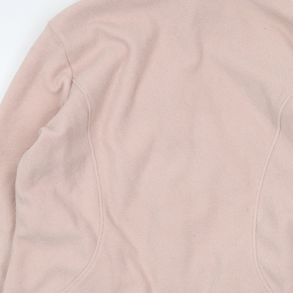 Marks & Spencer Womens Pink Jacket Size 10 Zip
