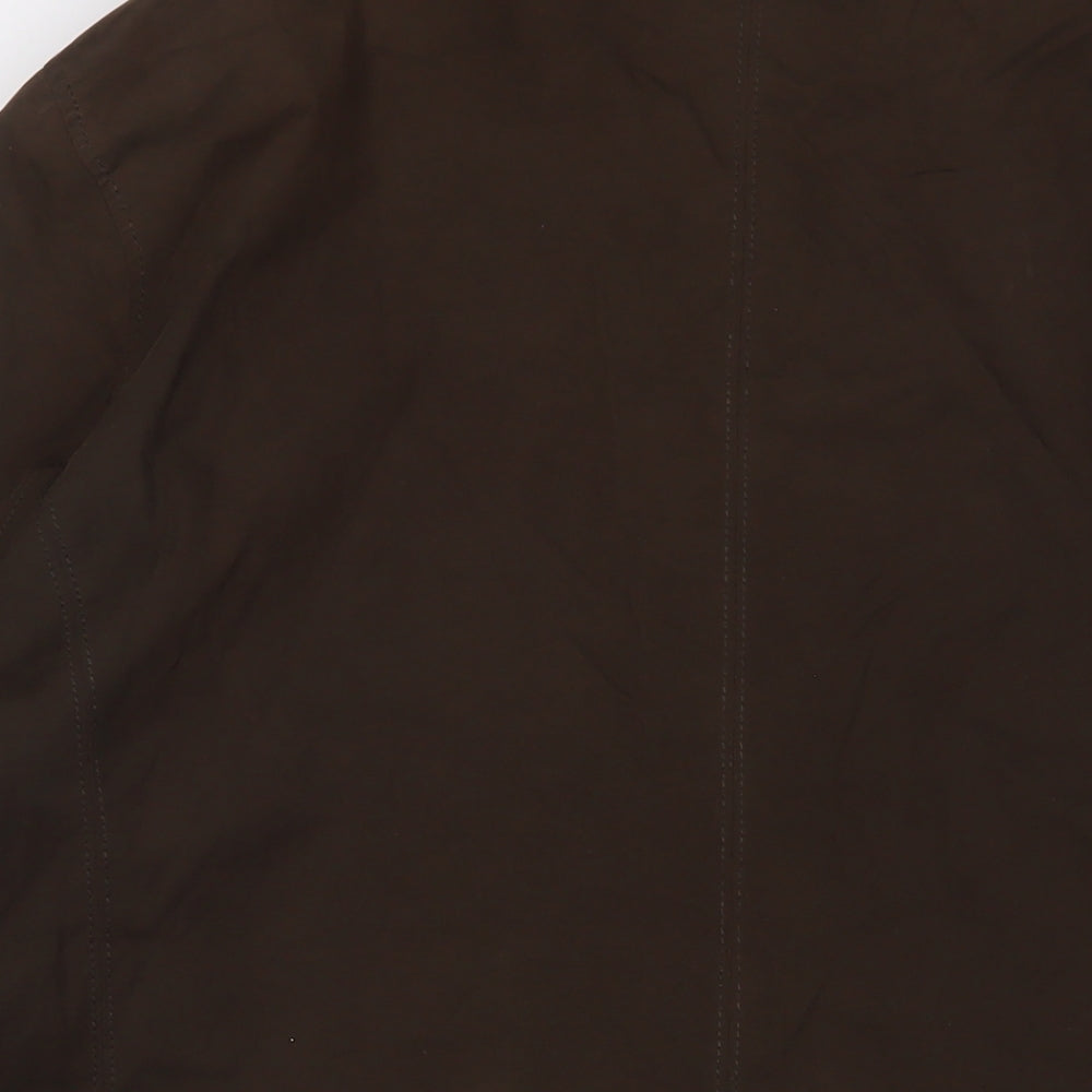 Marks & Spencer Mens Brown Jacket Size L Zip