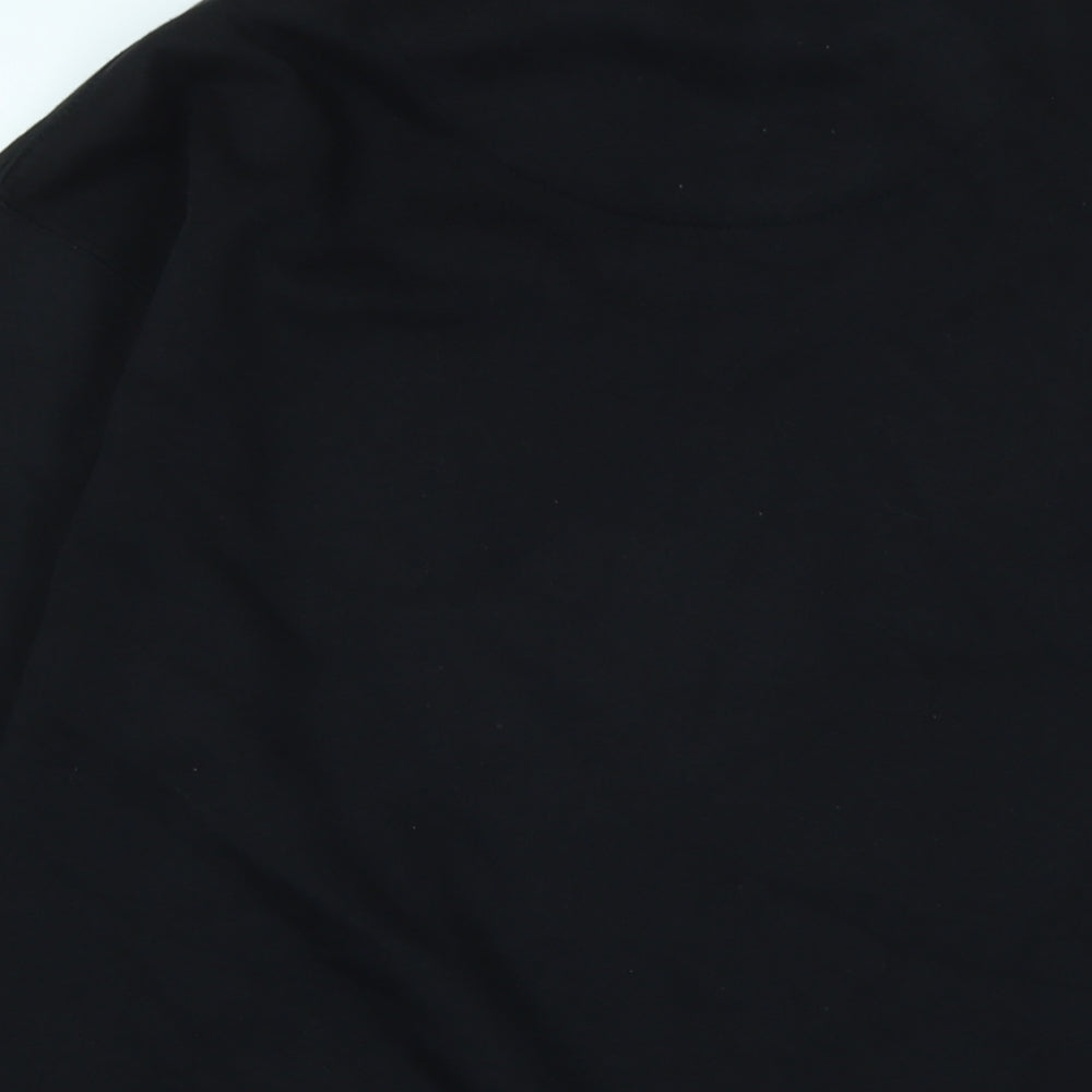 Star Wars Boys Black Polyester Pullover Sweatshirt Size M - Logo - Star wars