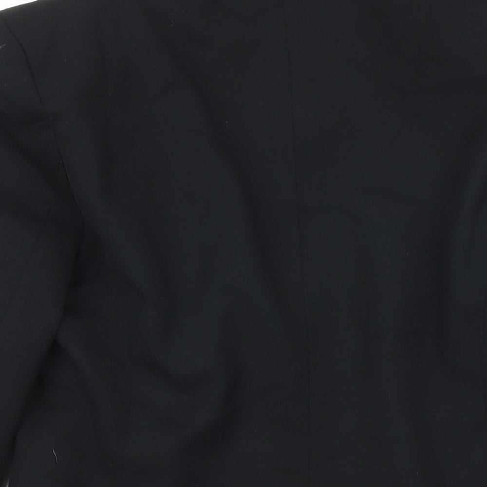 NEXT Womens Black Jacket Blazer Size 10 Button