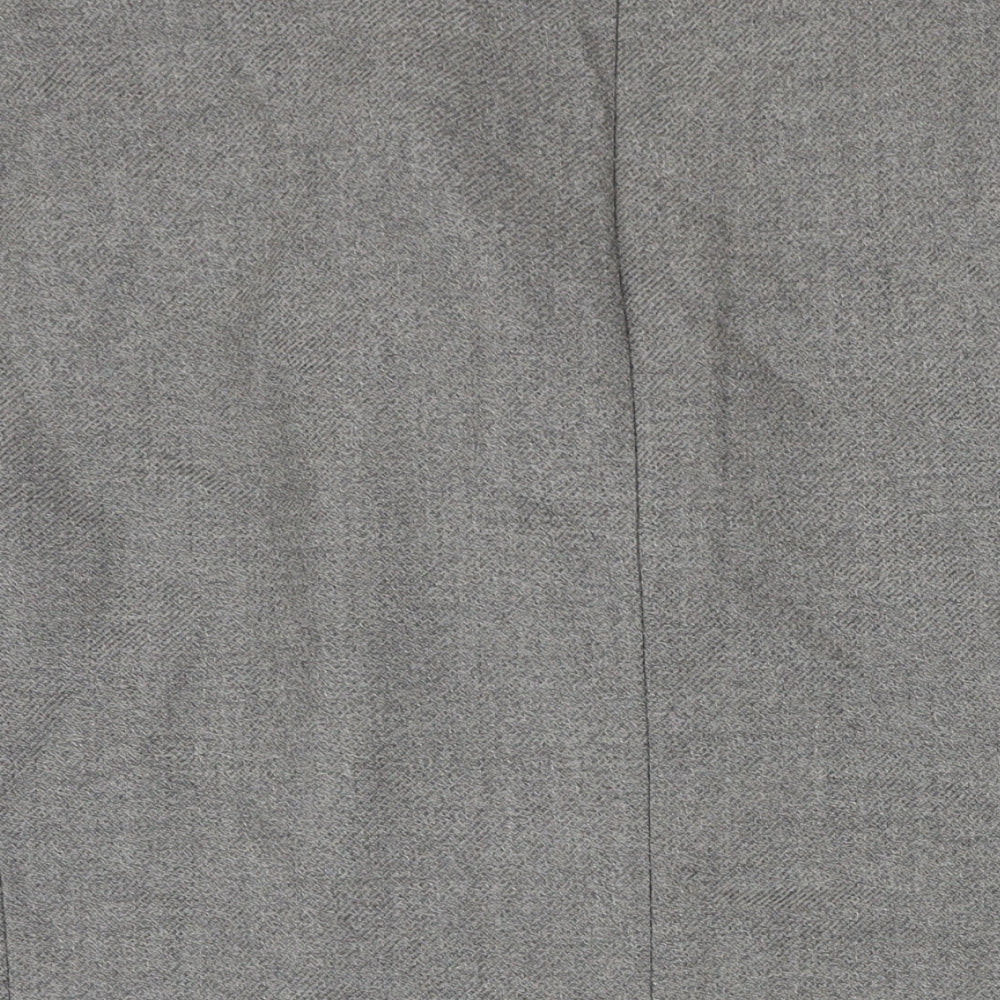 Marks & Spencer Mens Grey Wool Jacket Blazer Size 48 Regular