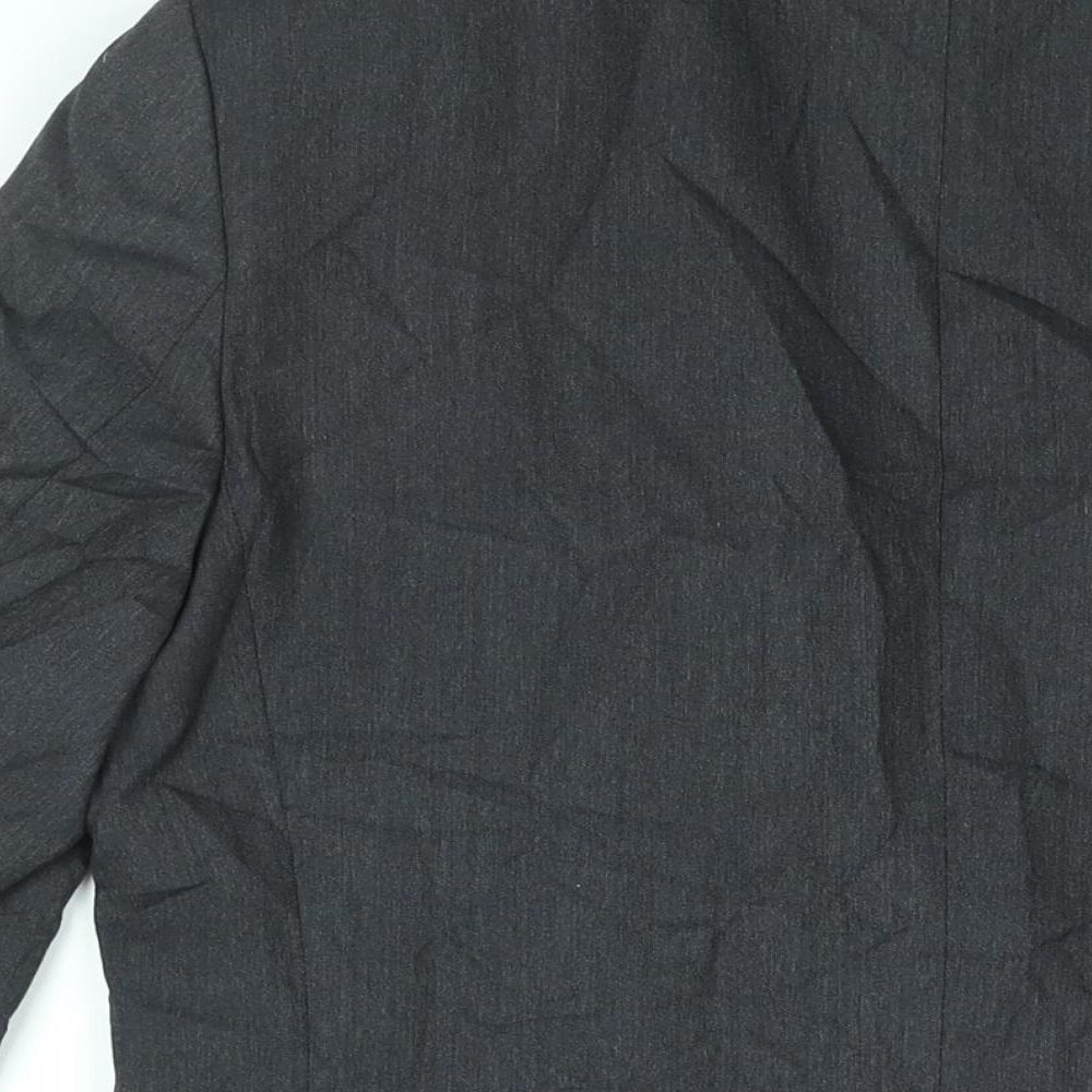 Marks & Spencer Mens Grey Polyester Jacket Suit Jacket Size 40 Regular