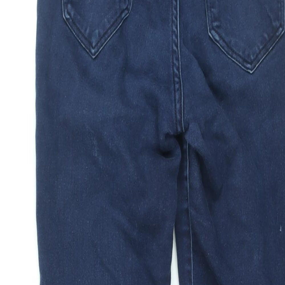 H&M Womens Blue Cotton Jegging Leggings Size 28 in L32 in