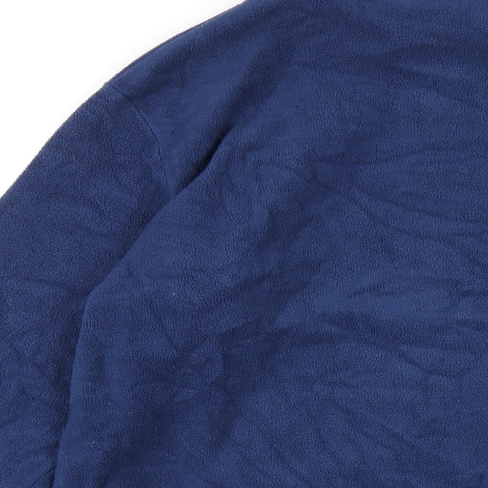 Marks & Spencer Womens Blue Jacket Size 16 Zip