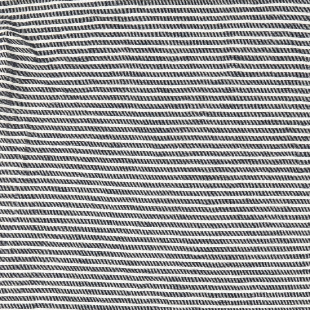 Next Womens Blue Striped Cotton A-Line Size 18 Round Neck Pullover