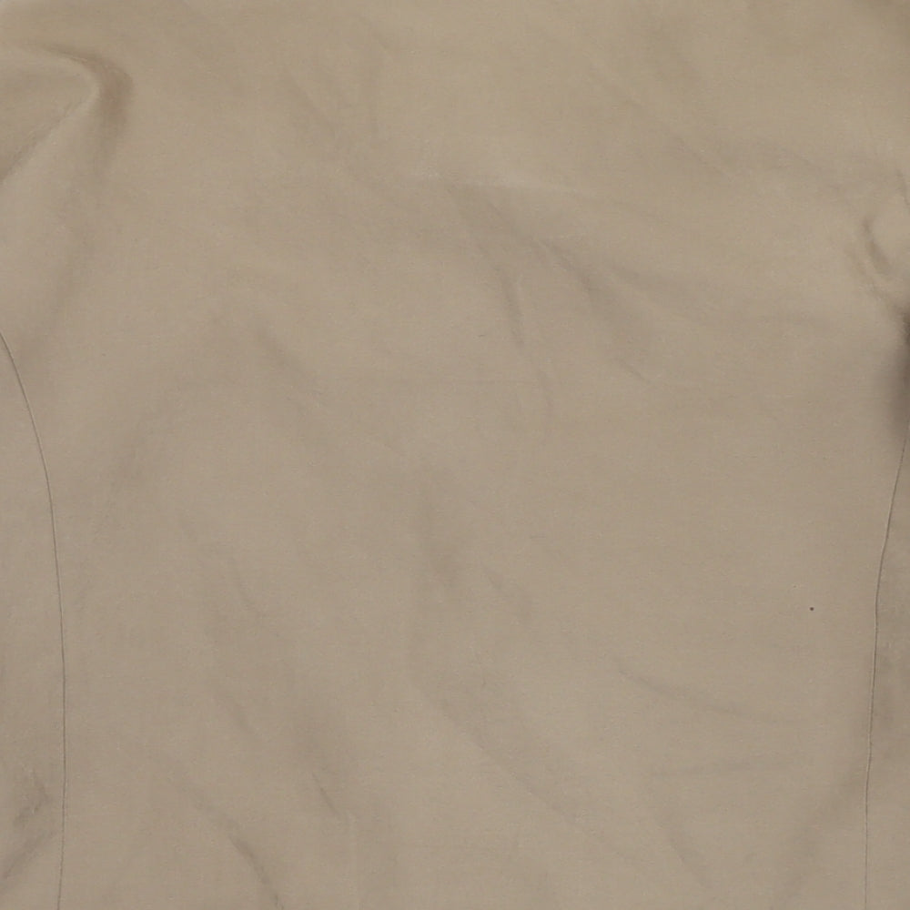 Key West Womens Beige Jacket Size 12 Zip