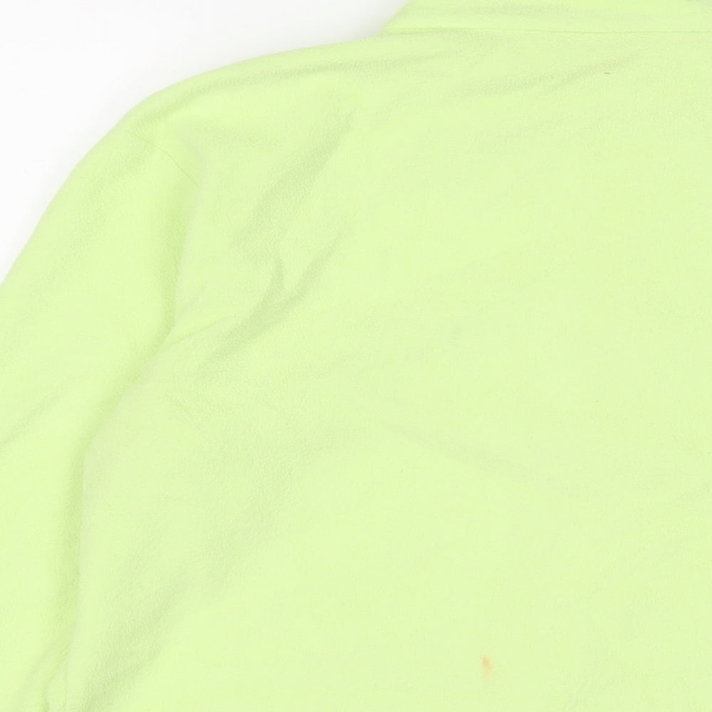 Marks & Spencer Womens Green Jacket Size 14 Zip