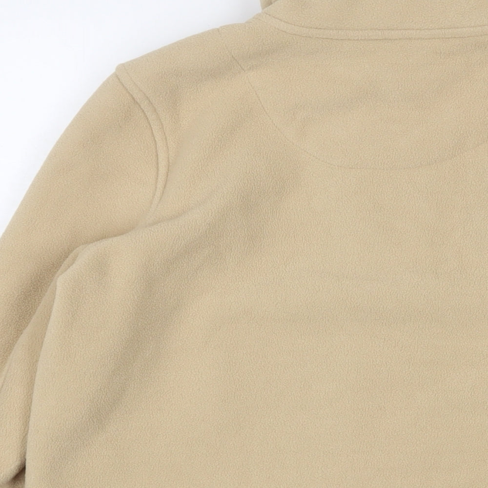 Marks & Spencer Womens Beige Jacket Size 12 Zip