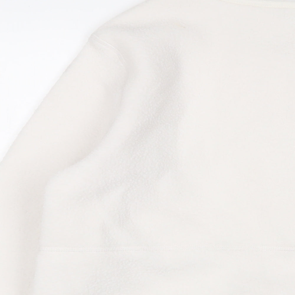 Marks & Spencer Womens White Jacket Size M Zip