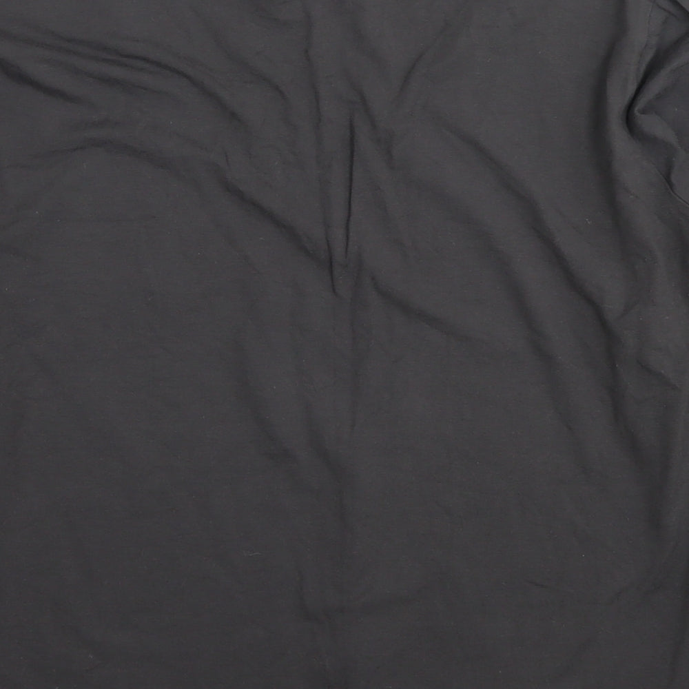 The Masai Womens Grey Viscose Basic Blouse Size L Round Neck