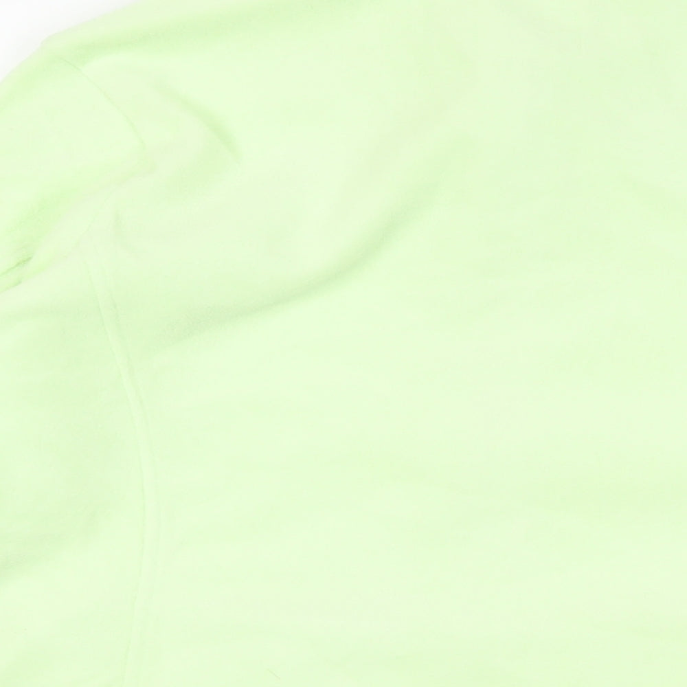 Marks & Spencer Womens Green Jacket Size 12 Zip - Zipped Pockets