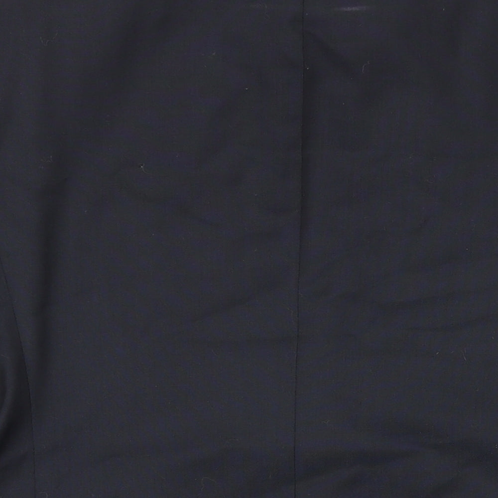 Marks & Spencer Mens Black Wool Jacket Blazer Size 38 Regular