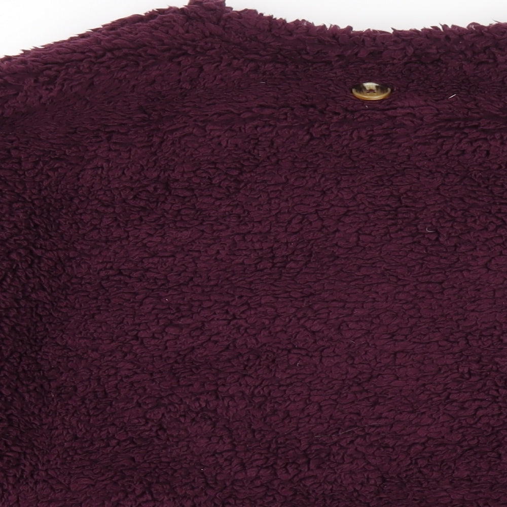 Marks & Spencer Womens Purple Polyester Pullover Sweatshirt Size M Pullover