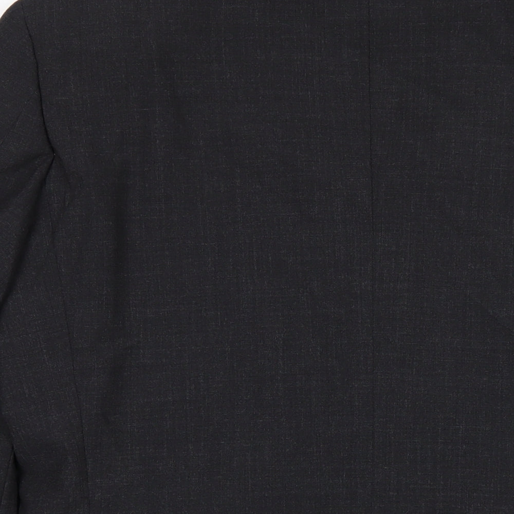 Skopes Mens Grey Wool Jacket Blazer Size 38 Regular